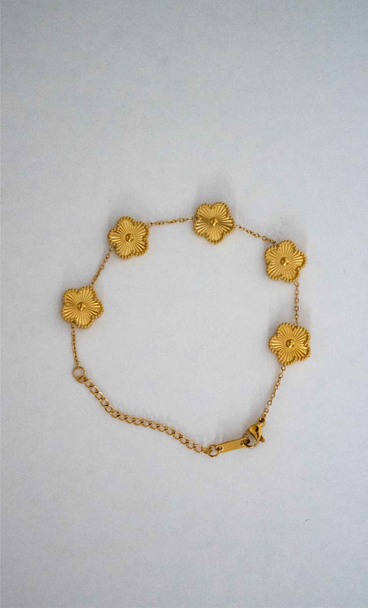 Gold Flower Bracelet