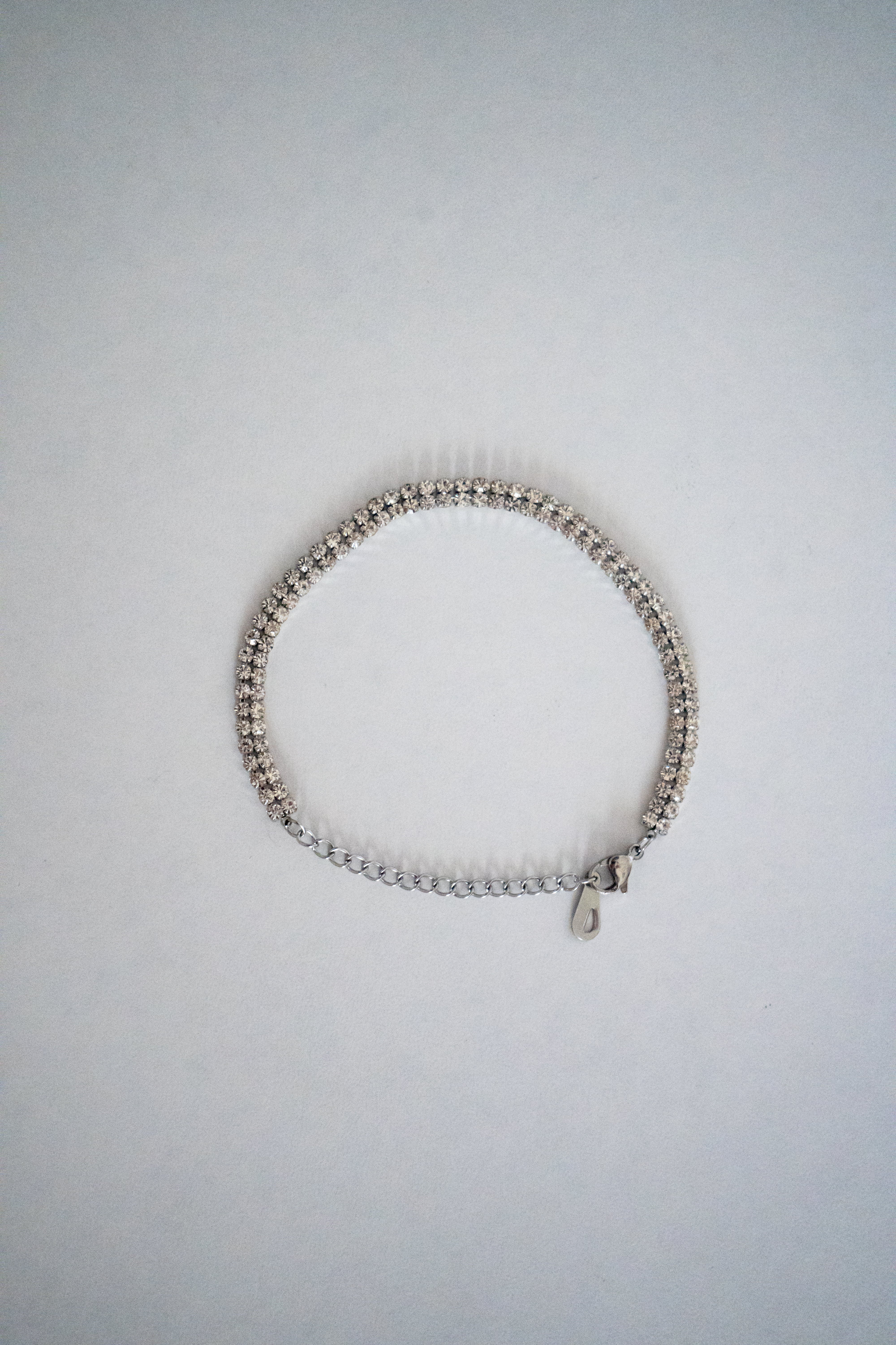 Double Tennis Bracelet Silver