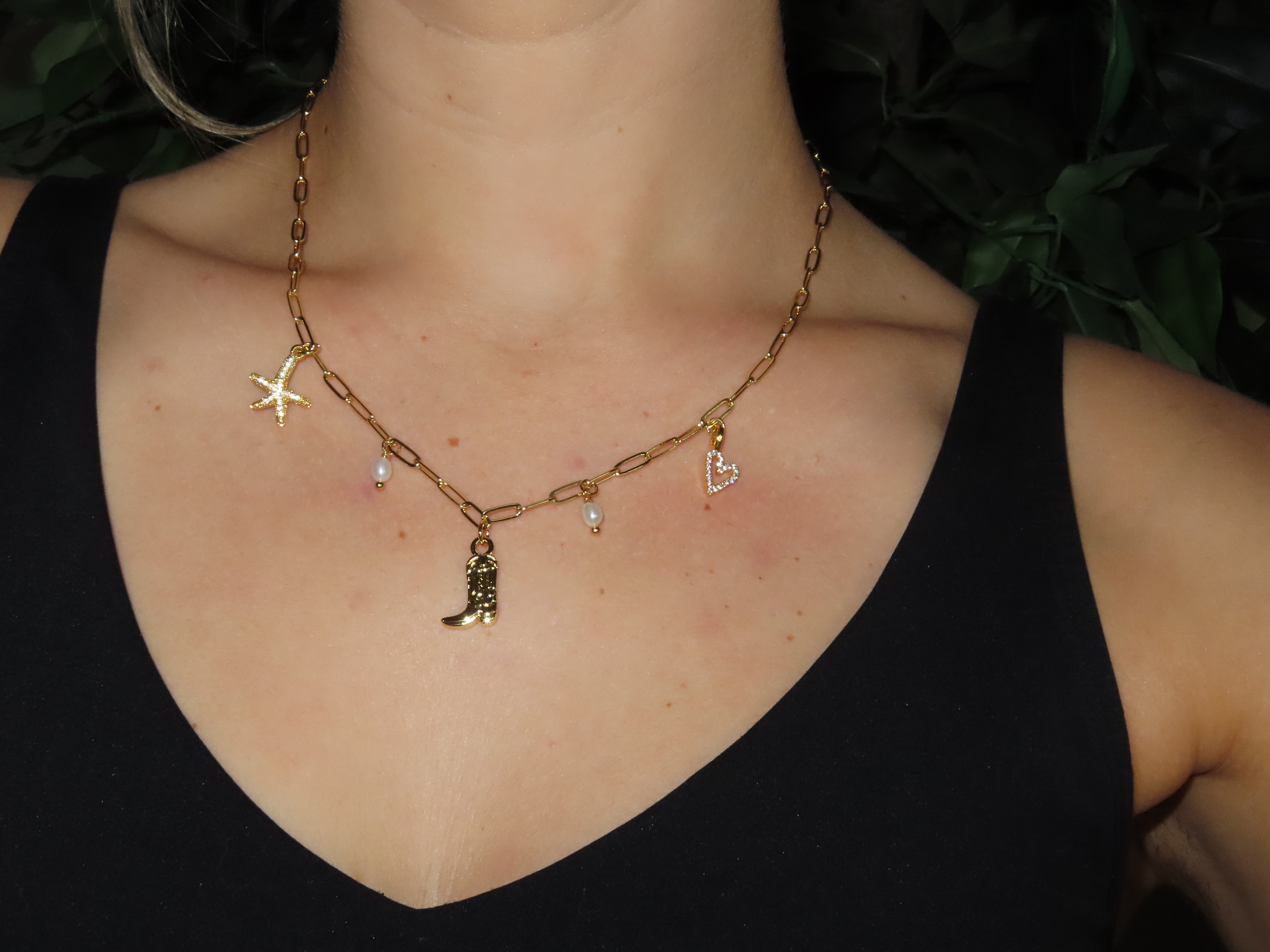 Limited Edition - Coastal Cowgirl Charm Necklace